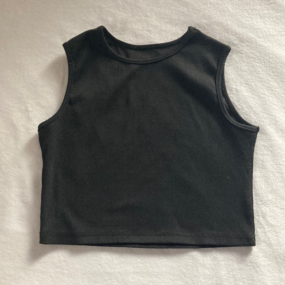 Black Crop Top